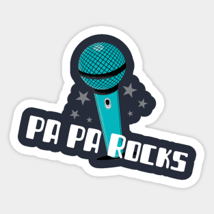 PA PA ROCKS Sticker